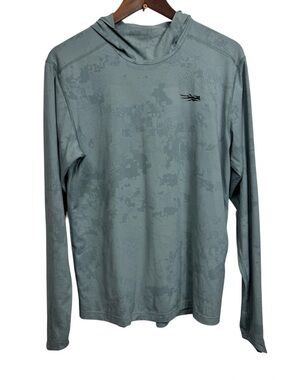 Sitka Men's Long-Sleeve Hooded Performance Shirt UPF50